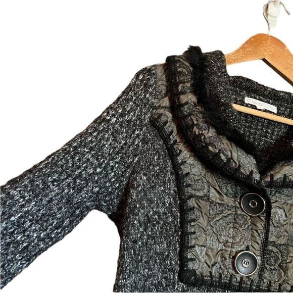 Cleo wool & mohair blend button up cardigan - Picture 5 of 11